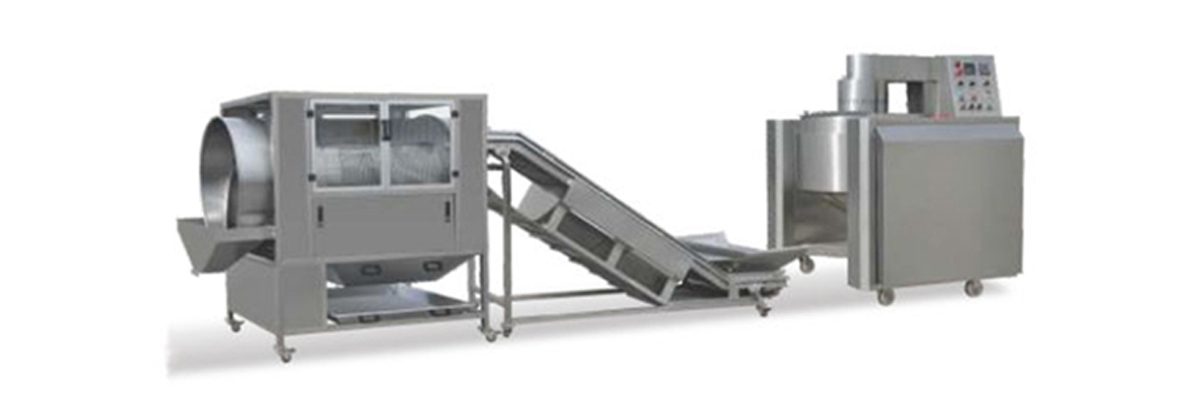Popcorn production line