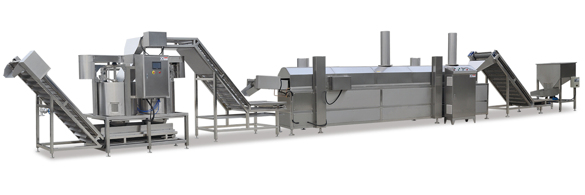 continuous frying line